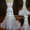 mermaid tail bridal dress new special lace pattern good fitting vintage wedding dress